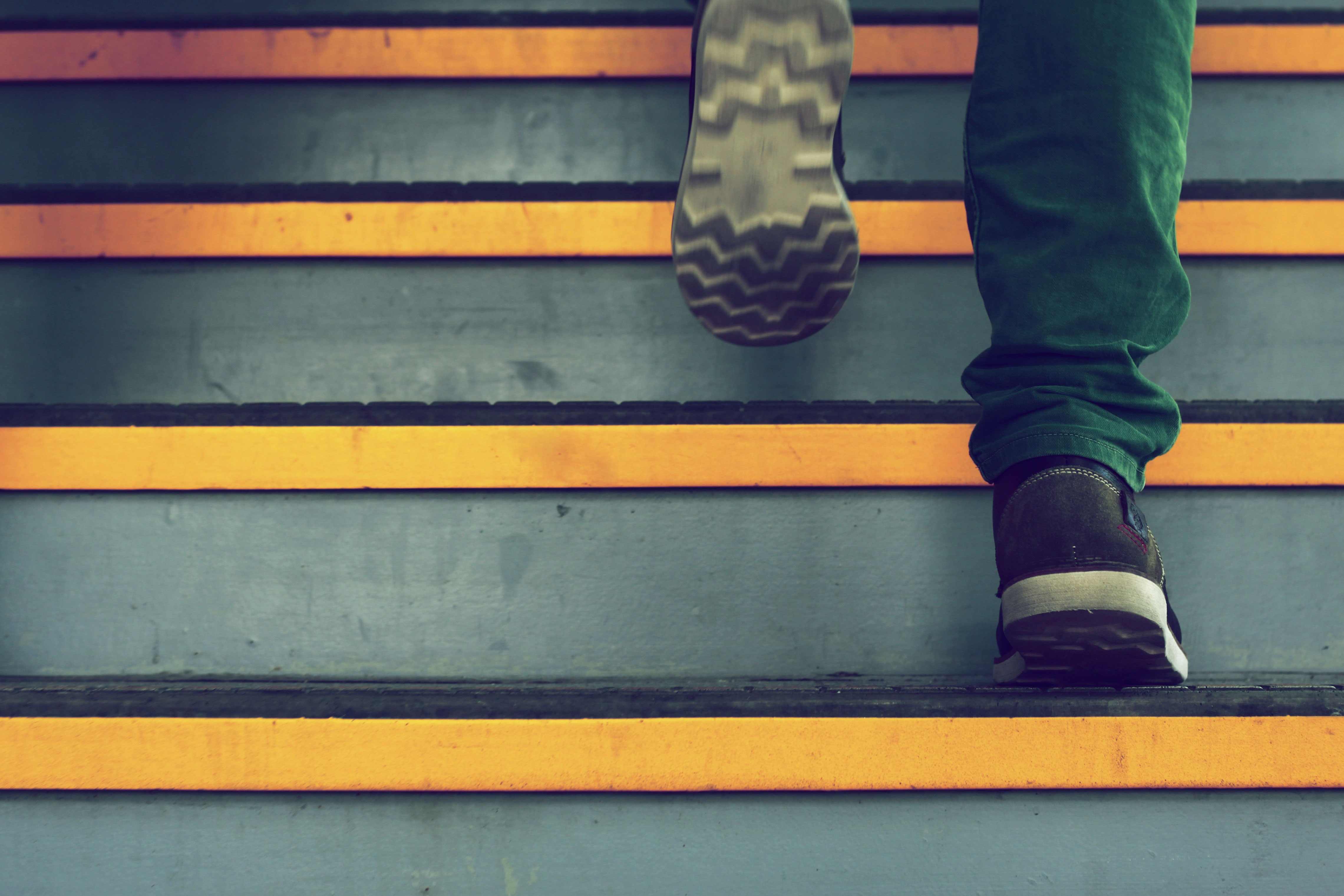 Fitness can be improved by simple taking the stairs more!