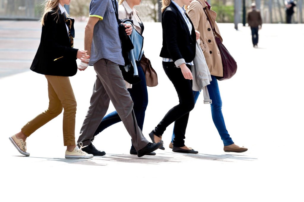 Walk travel to work